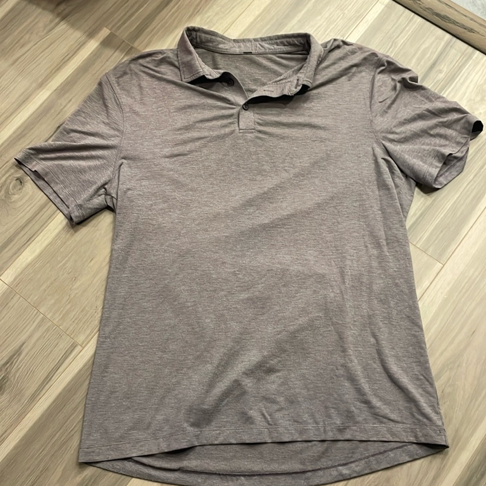 Lululemon mens metalvent polo